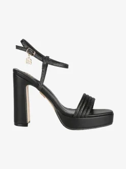 Laura Biagiotti Sandali donna con tacco e glitter