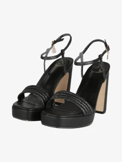 Laura Biagiotti Sandali donna con tacco e glitter