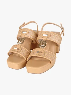 Laura Biagiotti Sandali donna con tacco e plateau - nudo