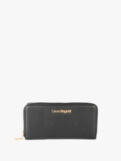 Laura Biagiotti Set regalo donna con portafoglio e ombrello da borsa - nero