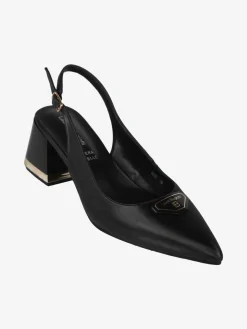 Laura Biagiotti Slingback donna a punta con tacco e cinturino con fibbia
