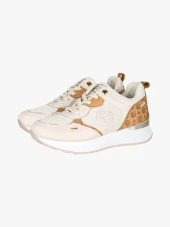 Laura Biagiotti Sneakers casual da donna con platform - beige