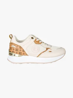 Laura Biagiotti Sneakers casual da donna con platform - beige