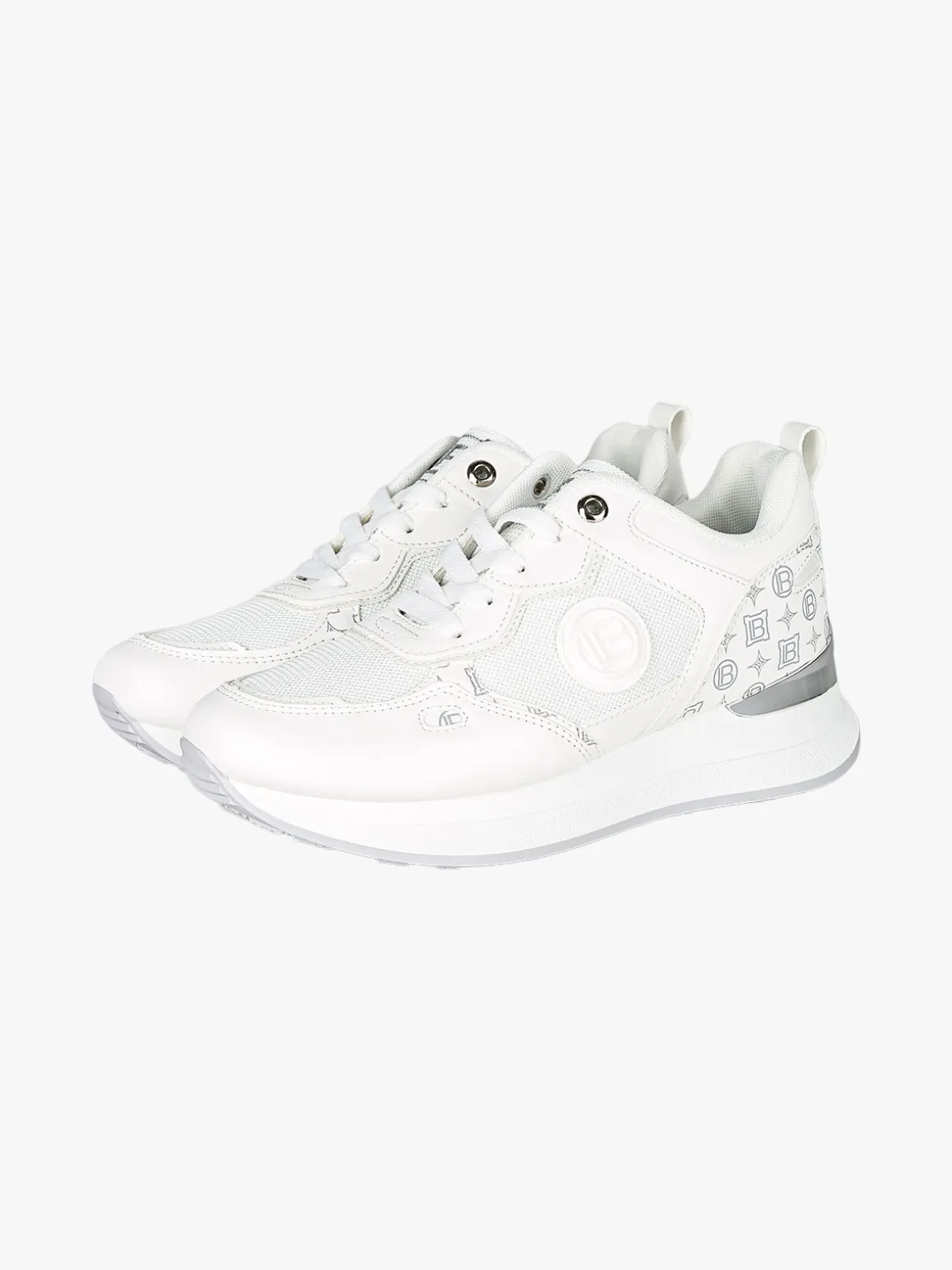 Laura Biagiotti Sneakers casual da donna con platform - bianco
