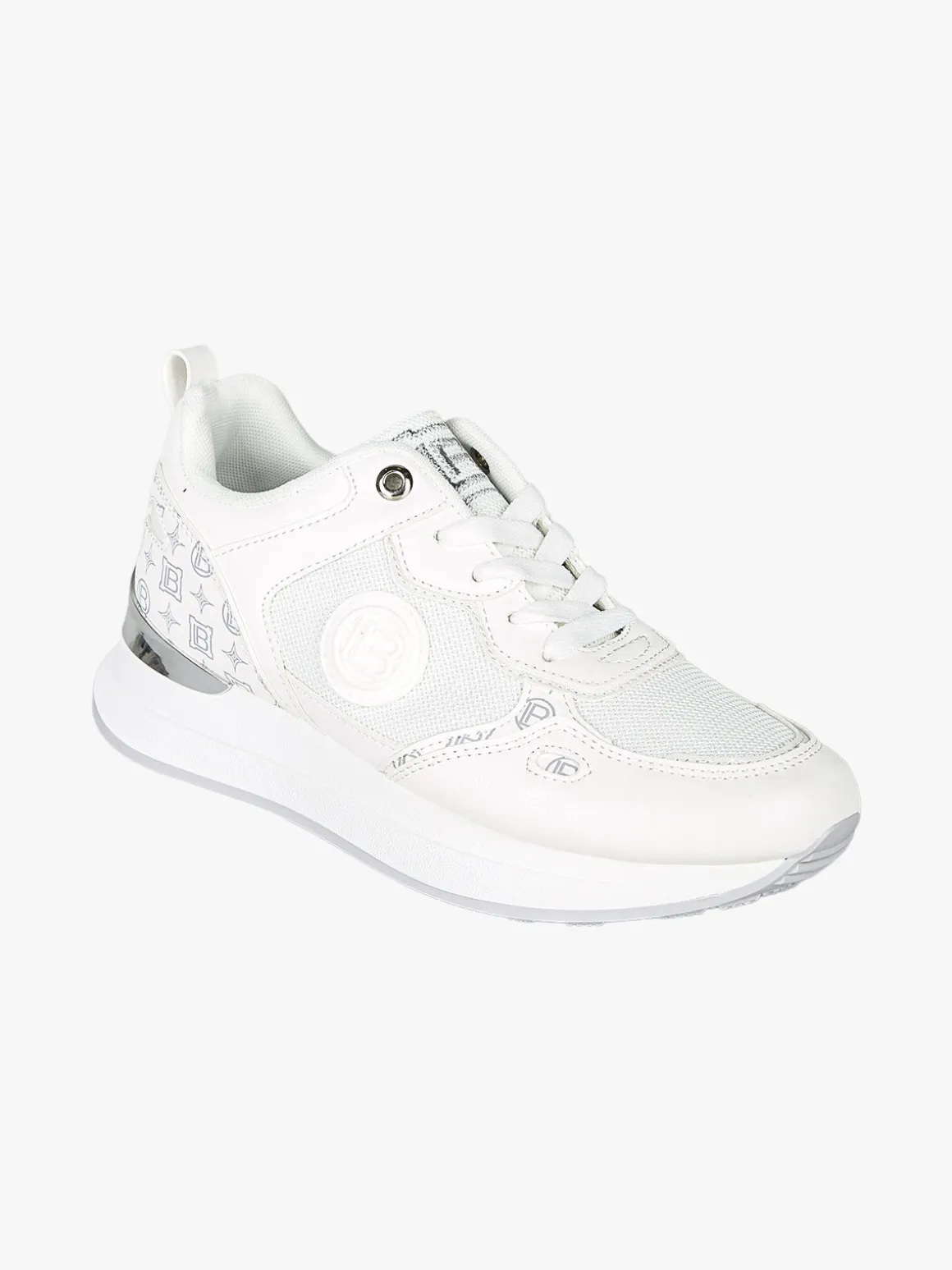 Laura Biagiotti Sneakers casual da donna con platform - bianco