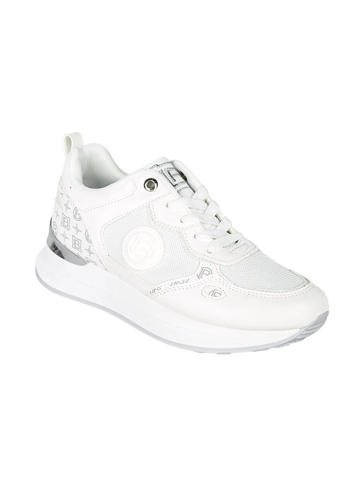 Laura Biagiotti Sneakers casual da donna con platform - bianco