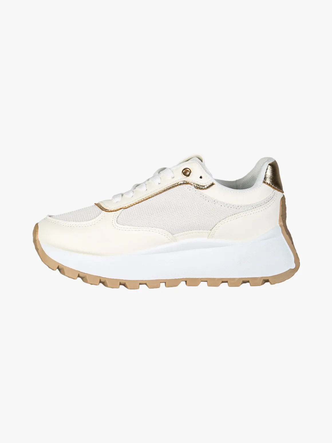 Laura Biagiotti Sneakers donna stringate con platform - bianco