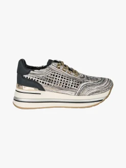 Laura Biagiotti Sneakers donna traforate con platform - nero