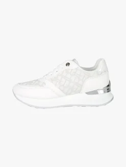 Laura Biagiotti Sneakers donna con paltform e strass - beige