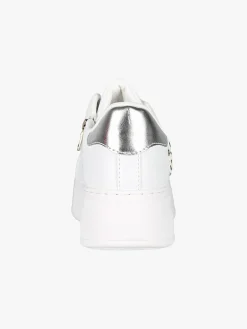 Laura Biagiotti Sneakers donna gioiello con platform - argento