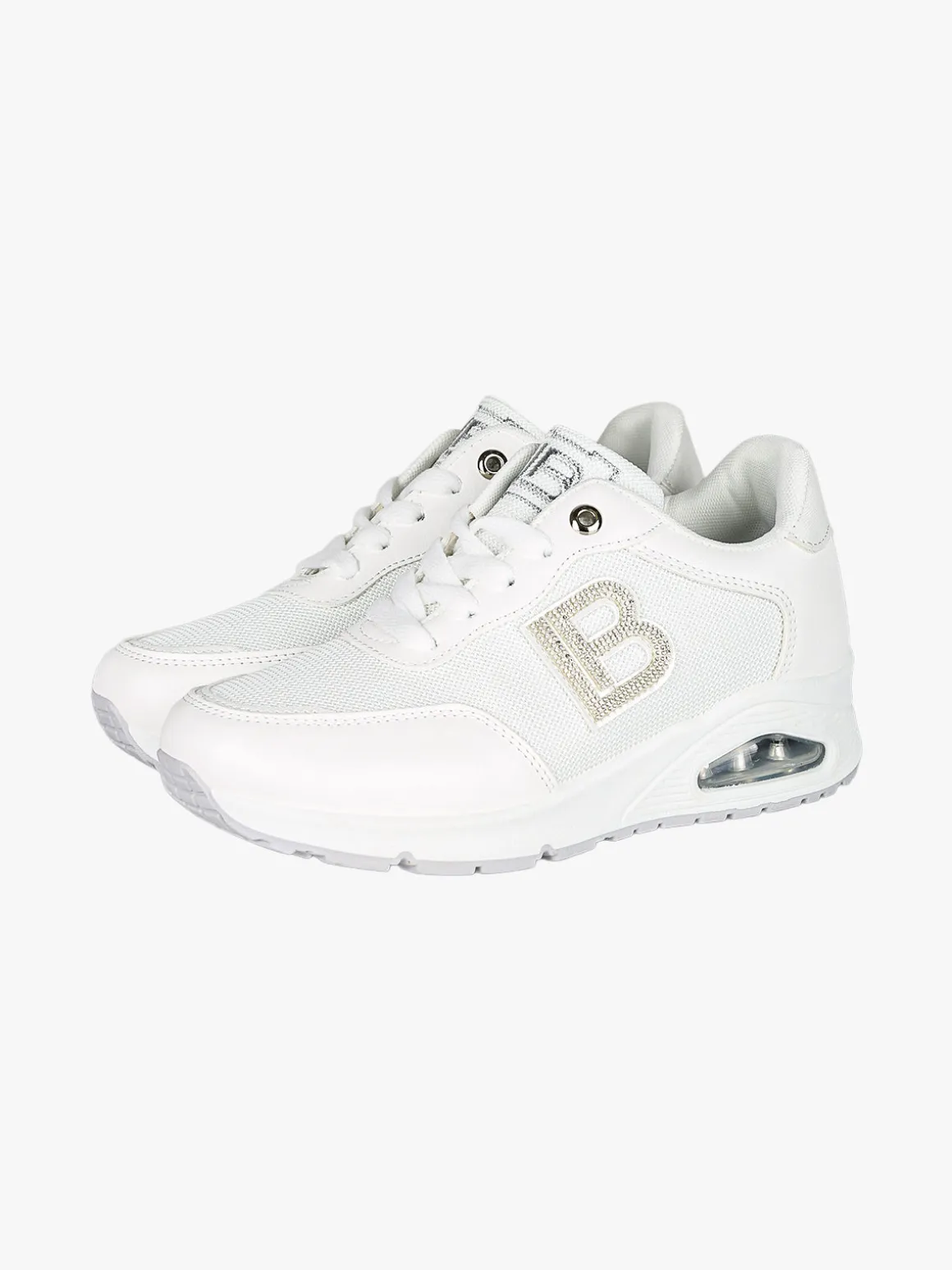 Laura Biagiotti Sneakers donna stringate con air - bianco