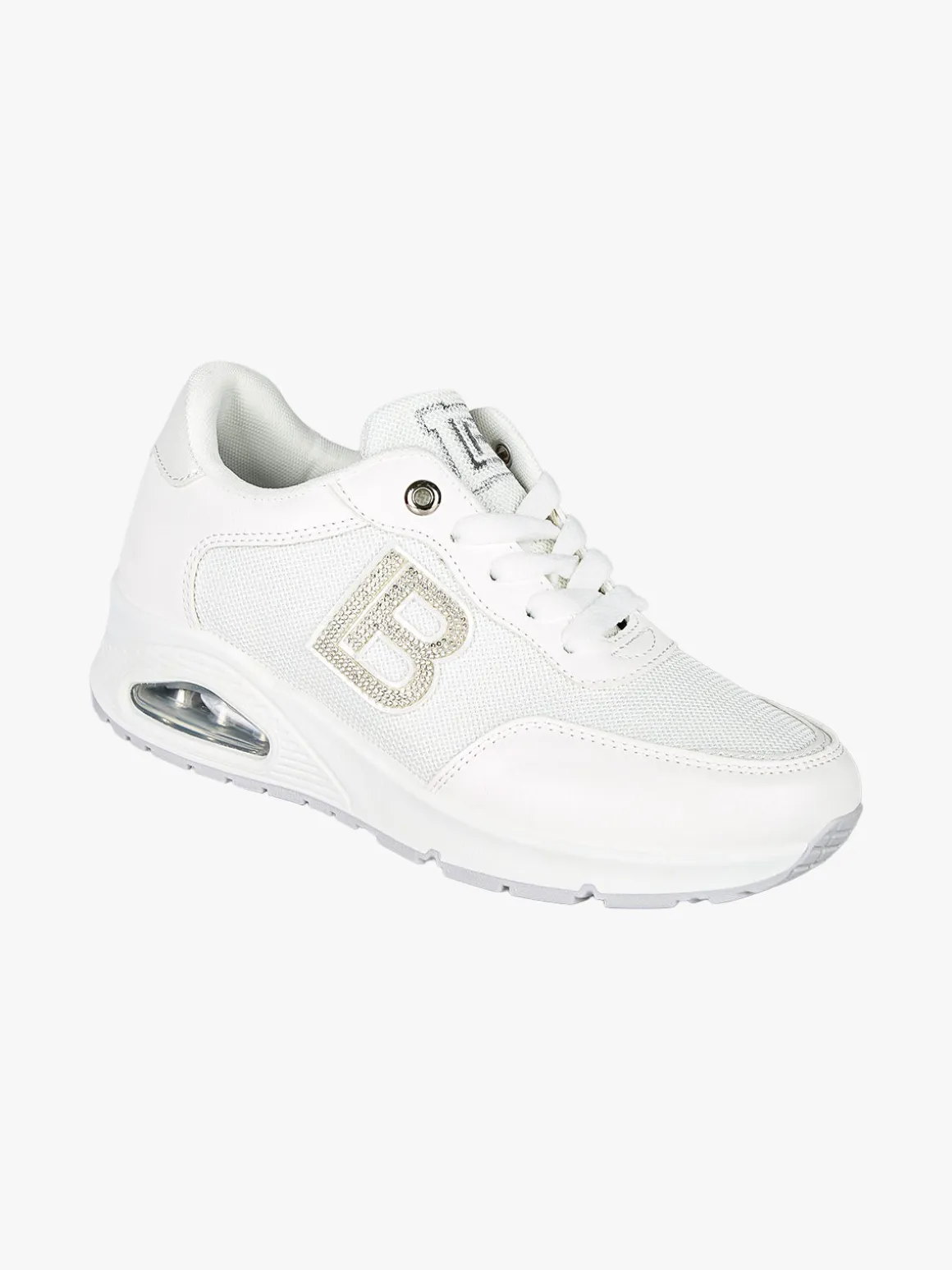 Laura Biagiotti Sneakers donna stringate con air - bianco
