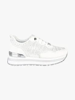 Laura Biagiotti Sneakers donna stringate con platform - bianco