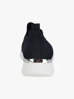 Laura Biagiotti Sneakers donna slip on con strass