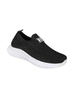 Laura Biagiotti Sneakers donna slip on con borchie - nero