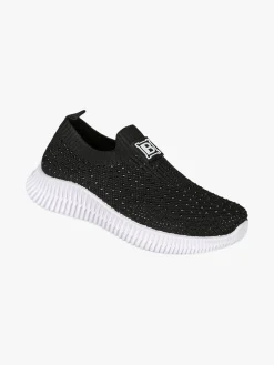 Laura Biagiotti Sneakers donna slip on con borchie - nero