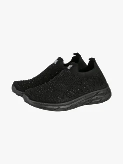 Laura Biagiotti Sneakers donna slip on con borchie - nero