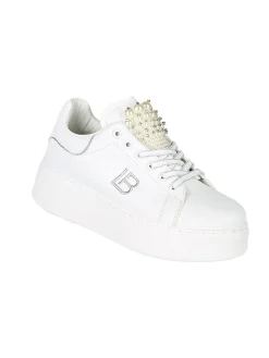 Laura Biagiotti Sneakers gioiello da donna con platform - beige