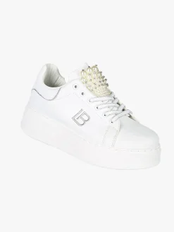 Laura Biagiotti Sneakers gioiello da donna con platform - beige
