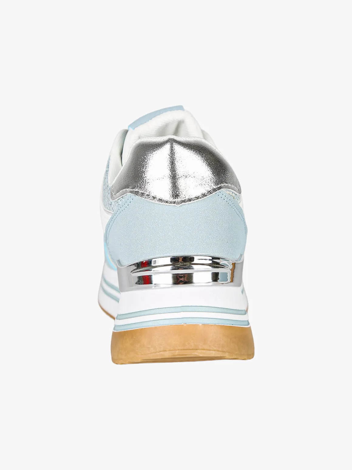 Laura Biagiotti Sneakers stringate da donna con paltform - azzurro