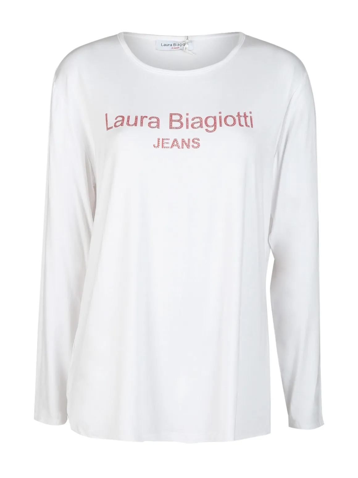 Laura Biagiotti T-shirt da donna lunga con strass