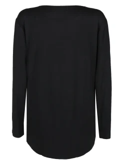 Laura Biagiotti T-shirt donna a maniche lunghe con stampa ghepardo