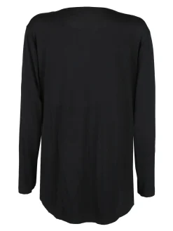 Laura Biagiotti T-shirt donna a maniche lunghe con stampa cuore