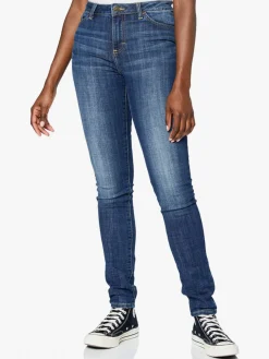 Lee LEGENDARY SKINNY LAGOON BLUE Jeans donna slim fit