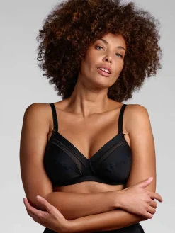 Lepel 270 Reggiseno donna sfoderato senza ferretto coppa C - nero