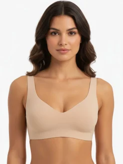 Lepel SKIN2SKIN BRA Reggiseno donna in microfibra senza cuciture - nudo