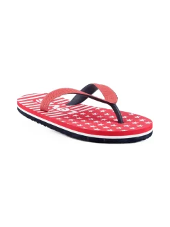 Levi'S Infradito in gomma con stampa rosso