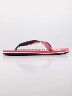 Levi'S Infradito in gomma con stampa rosso