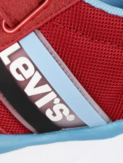 Levi'S OREGON VELCRO Sneakers con lacci e velcro rosso