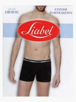 Liabel Boxer da uomo in cotone elasticizzato