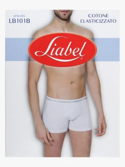 Liabel Boxer da uomo in cotone elasticizzato