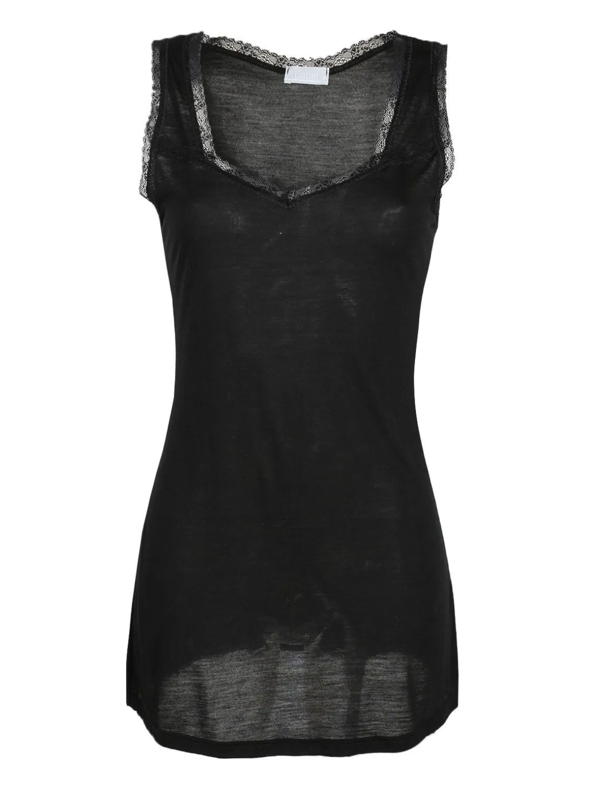 Liabel Canotta lunga con pizzo