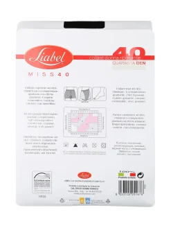 Liabel Collant donna riposante 40 DENARI - nero