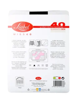 Liabel Collant donna riposante 40 DENARI - nero