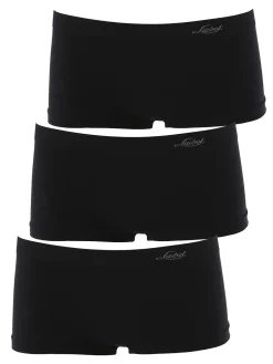 Liabel Confezione da 3 pezzi boxerino donna in microfibra - nero