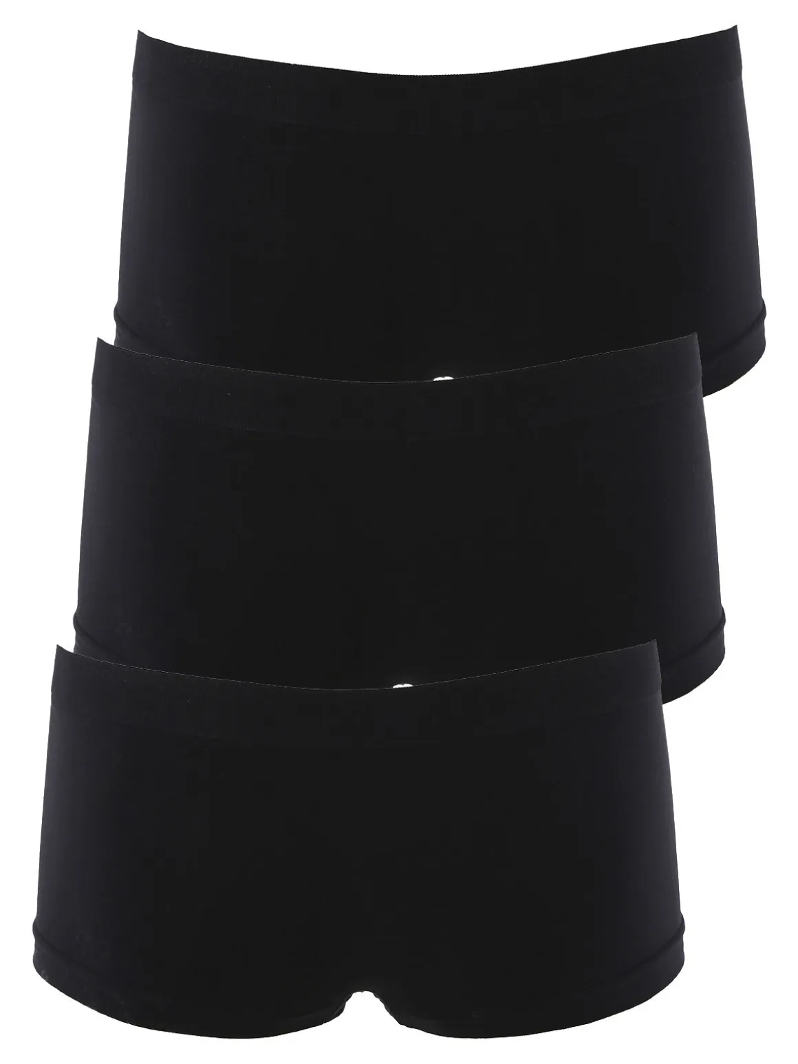 Liabel Confezione da 3 pezzi boxerino donna in microfibra - nero