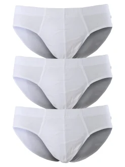 Liabel Confezione da 3 slip da uomo in cotone - bianco