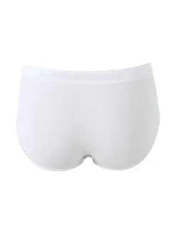 Liabel Confezione da 3 slip donna a vita alta in microfibra - bianco
