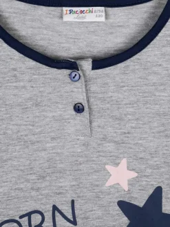 Liabel Pigiama lungo 2 pezzi con stelle