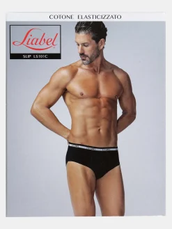 Liabel Slip da uomo in cotone elasticizzato