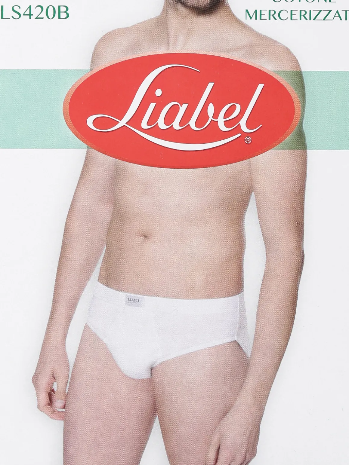 Liabel Slip da uomo in cotone mercerizzato