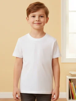 Liabel T-shirt intima da bambini in cotone - bianco