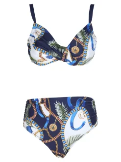 Linea Sprint Bikini donna a vita alta con stampe
