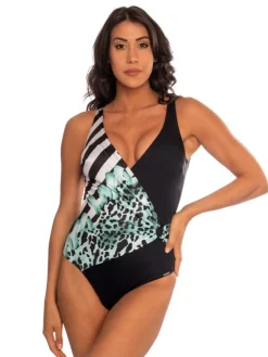 Linea Sprint Costume intero da donna con coppe imbottite fisse