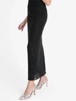 Lissimo Gonna lunga in tulle con strass