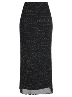 Lissimo Gonna lunga in tulle con strass